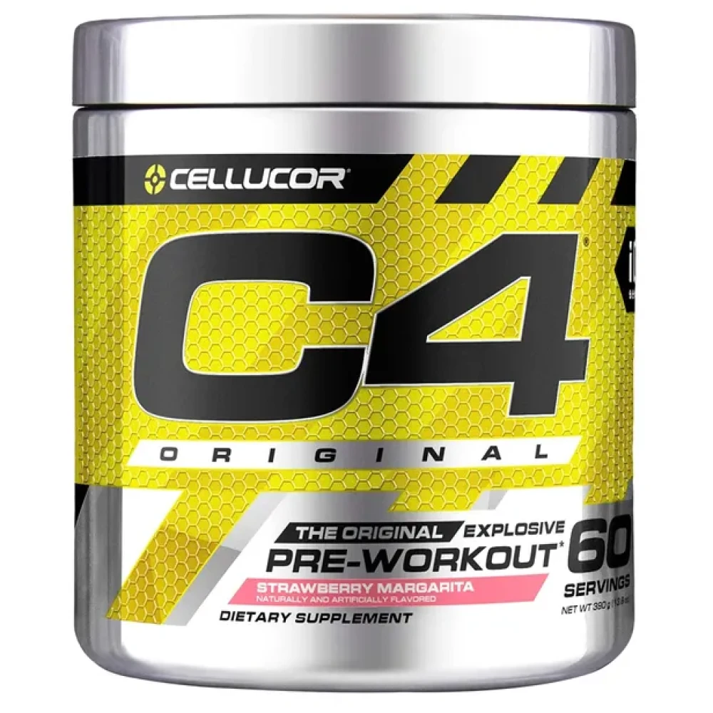 Cellucor C4 Original Pre-Workout Strawberry Margarita 390g - 60 servicios